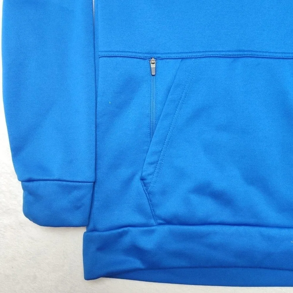 Nike Sweatshirt‎ Mens S Blue 1/4 Zip Pullover Mock Neck Dri-FIT CU6217-480